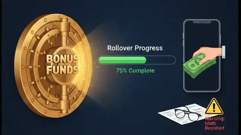 100% First Deposit Welcome Match Bonus Visual Guide
