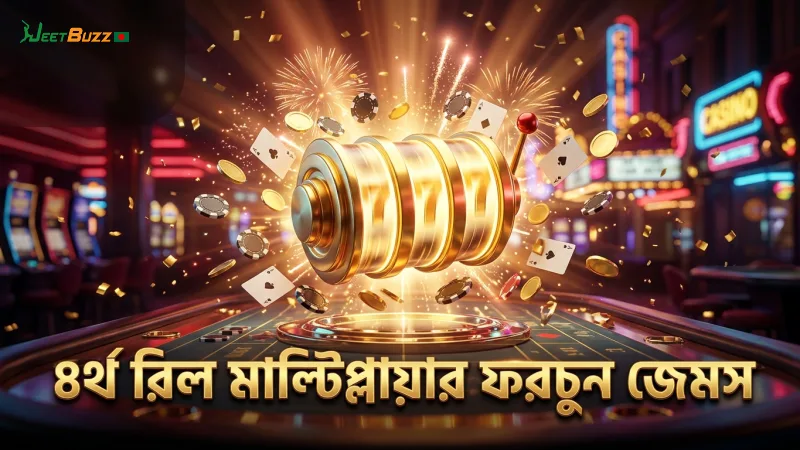 ৪র্থ রিল মাল্টিপ্লায়ার ফরচুন জেমস জয়ের মূল চাবিকাঠি।