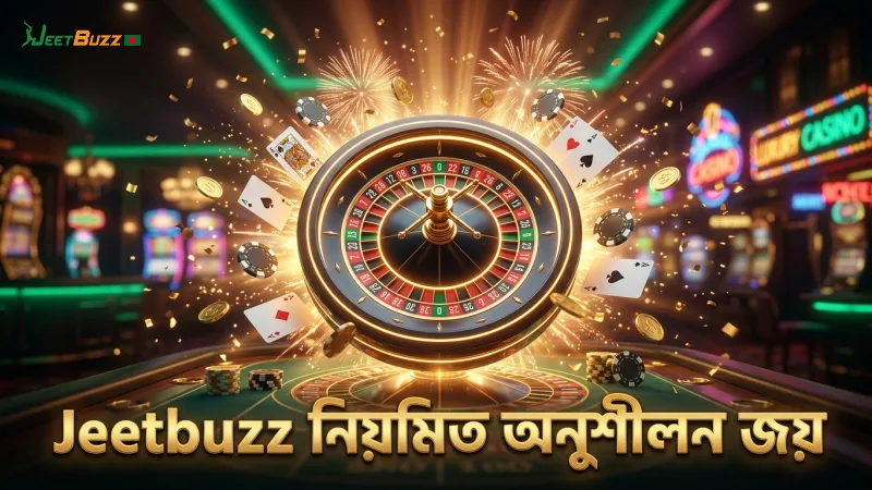 ঝুঁকি কমিয়ে Jeetbuzz তে নিয়মিত অনুশীলনের মাধ্যমে জয়ের সম্ভাবনা বাড়ান।