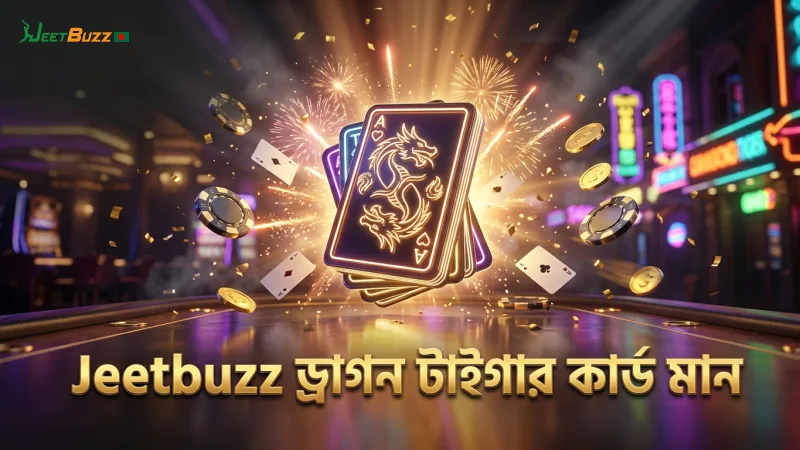 Jeetbuzz লাইভ টেবিলে ড্রাগন টাইগার কার্ড মান নির্ধারণের স্পষ্টতা।