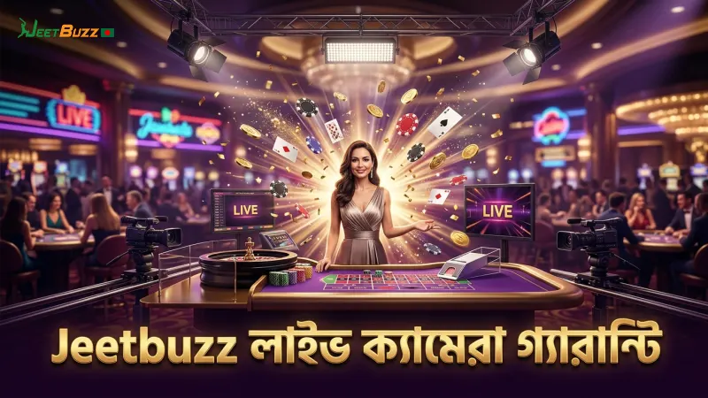 লাইভ স্টুডিওর ক্যামেরা ও ডিলিং প্রযুক্তিতে Jeetbuzz এর নির্ভরযোগ্যতা।