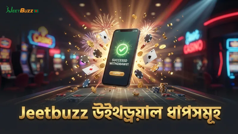 Jeetbuzz উইথড্রয়াল প্রক্রিয়ার ধাপে সঠিক তথ্য প্রয়োজন
