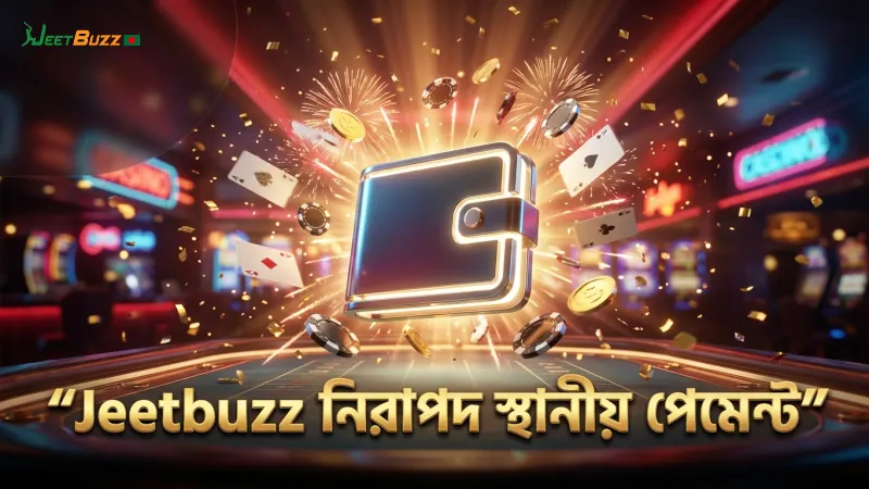 নিরাপদ লেনদেনের জন্য স্থানীয় পেমেন্ট পদ্ধতিতে Jeetbuzz বিশ্বস্ততা প্রদান করে।