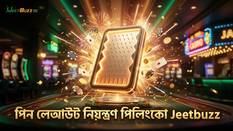 পিন লেআউটের মাধ্যমে পিলিংকো গেমের গতি নির্ধারণ করা হয়