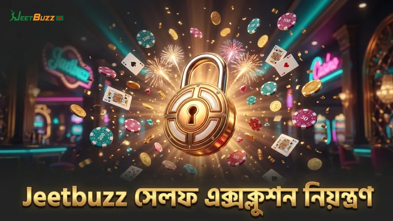 Jeetbuzz-এর সেলফ-এক্সক্লুশন অপশন খেলোয়াড়দের নিয়ন্ত্রণ দেয়
