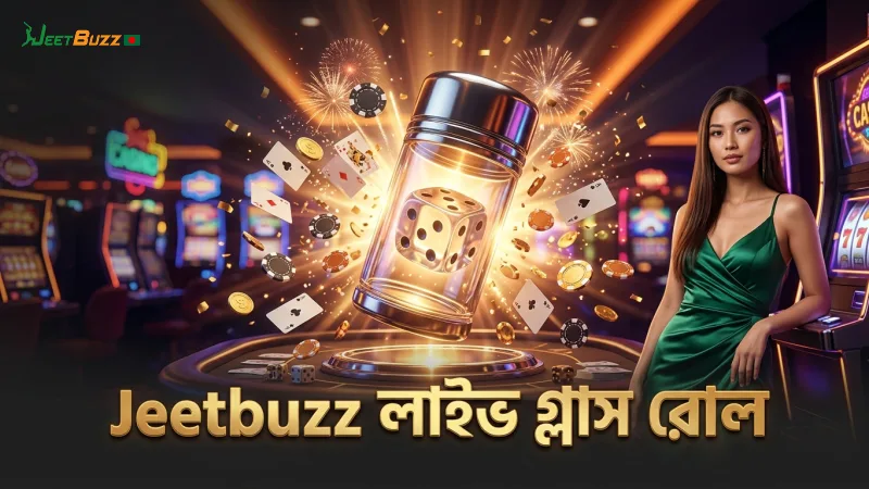 Jeetbuzz-এ লাইভ গ্লাস-শেকার দিয়ে স্বচ্ছ ডাইস রোল